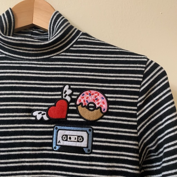 Zara mockneck with patches - Picture 2 of 3